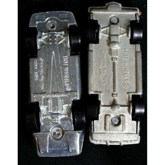 2 VTG Hot Wheels Silver Red Turbo 1984 Car Silver Blue Stutz 1979 Diecast - Picture 6 of 8